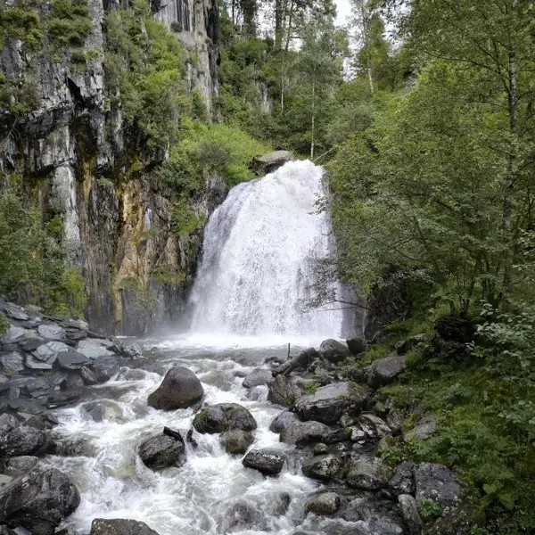 Фото локации Водопад Корбу на Алтае 2